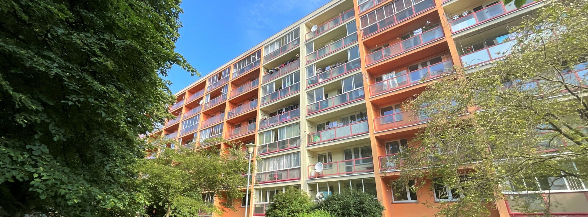 Pronájem bytu 1+kk se sklepem a lodžií, Lidická, Pardubice